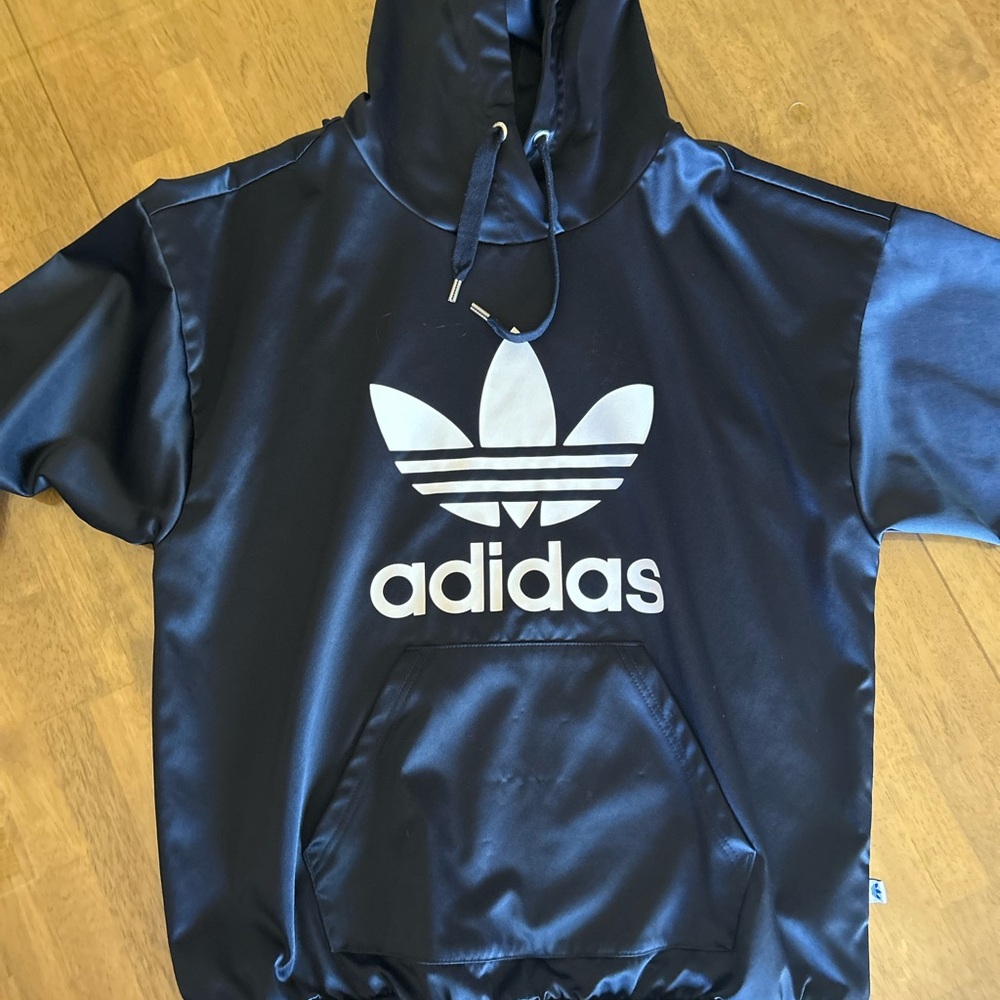 Adidas Black Hoodie with Logo